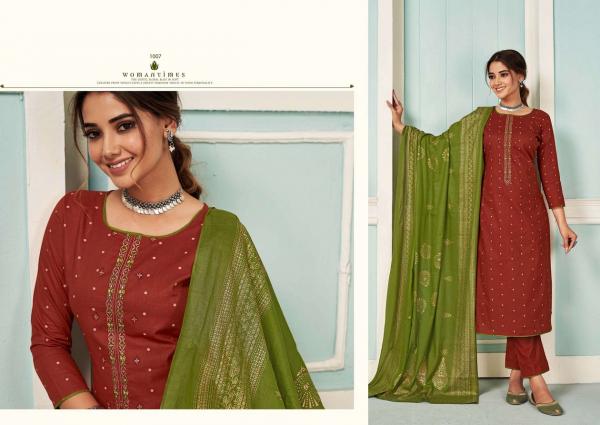 Vastu Elira Vol-1 – Kurti With Lining & Pant Dupatta